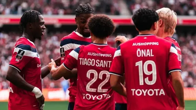 Golo de Tiago Santos abre triunfo do Lille